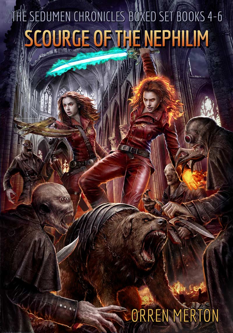 Scourge of the Nephilim by Orren Merton